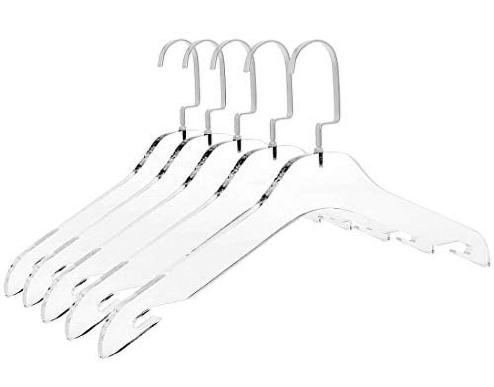 Copy of Clear Adjustable Hangers -- 50 Pack – Hanger Central