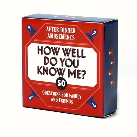 50 Questions Dinner Party Game - Role-Playing Card Game for and Families, Standard Edition, Perfect Gift for Hosts or Hostesses, Ideal for New Year's, Christmas, and Christmas Eve