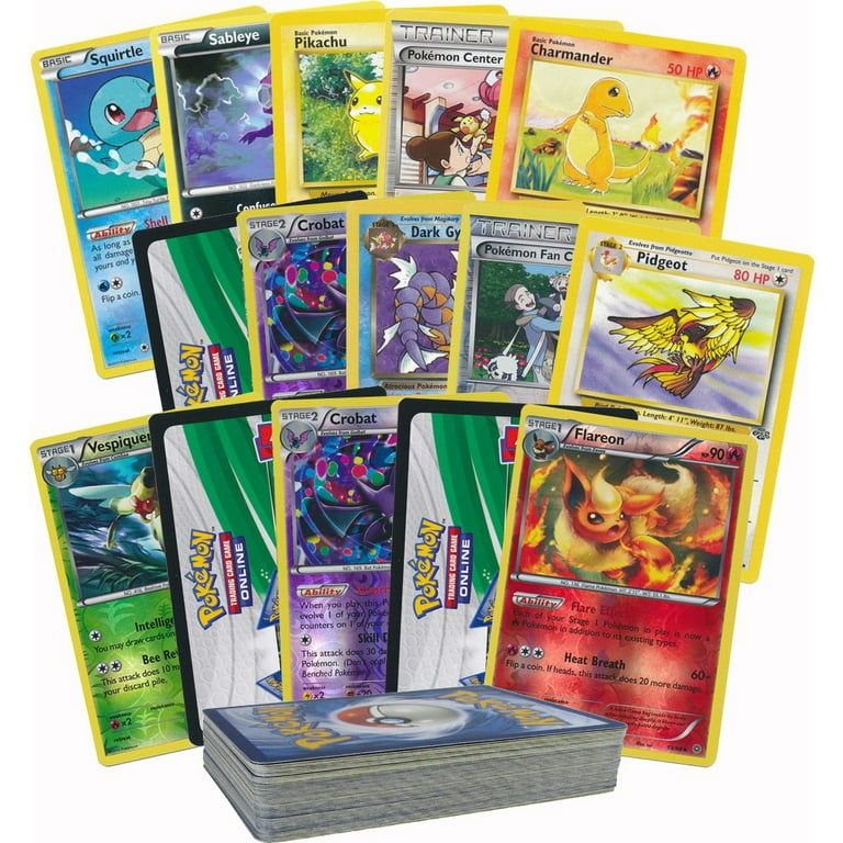 Pokemon TCG: Random Cards from Every Series, 50 Cards in Each Lot