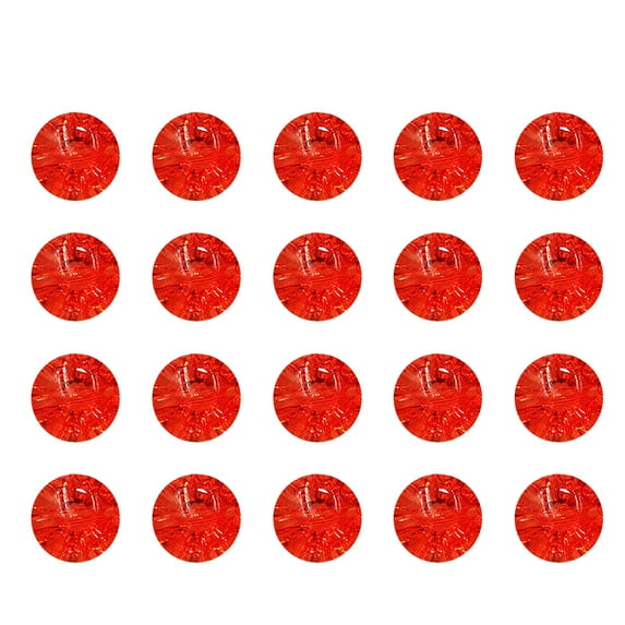 50 Red Rhinestone Sewing Buttons for Upholstery Crafts