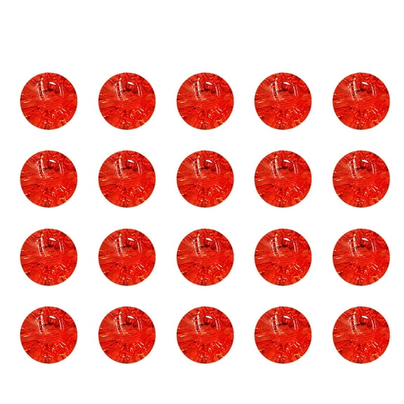 50 Red Rhinestone Sewing Buttons for Upholstery Crafts