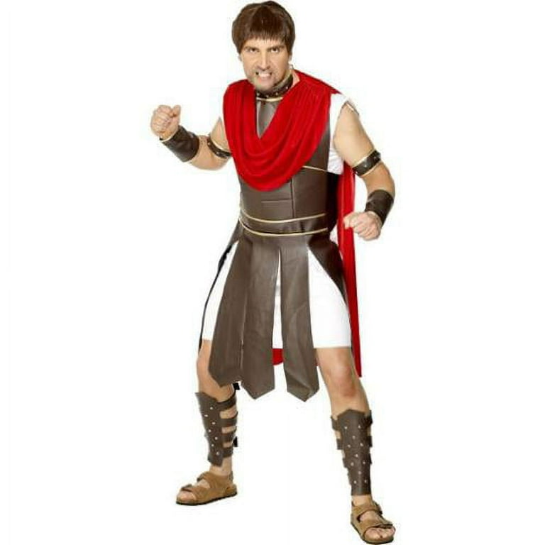 Centurion Costume Adult Brown Red Centurion Costume Adult Brown Red