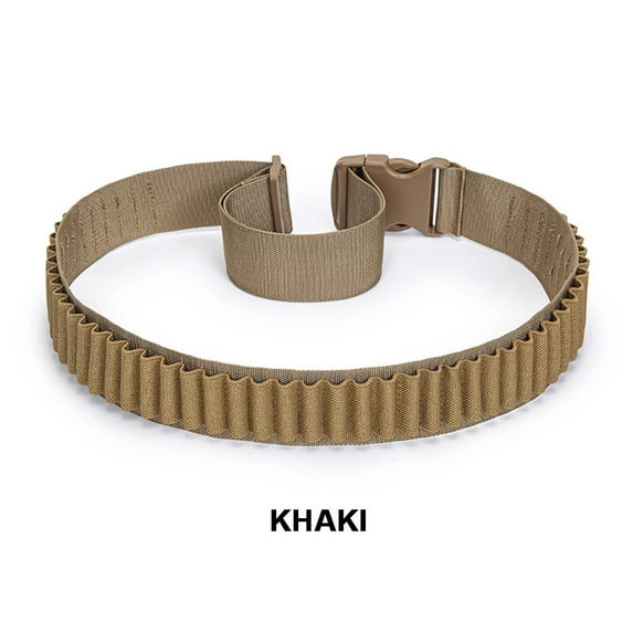 50 Round Hunting Ammo Belt Shell Holder Bandolier for Shooting