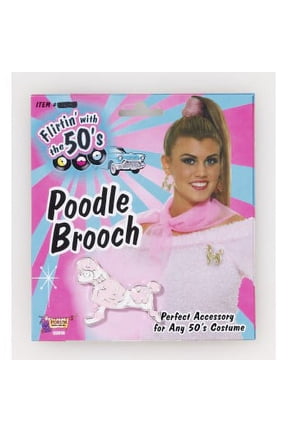 50'S POODLE PIN