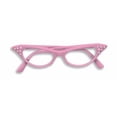 thumbnail image 1 of 50'S Rhinestone Glasses-Pink, 1 of 6
