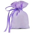 thumbnail image 1 of 50 Satin Drawstring Gift Pouch Small Wedding Party Favors Bag - 4" x 6.5" inches Baby Shower Thank You Pouches- Lavender, 1 of 3