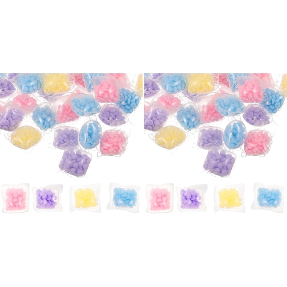 50 Scent Beads Laundry Bulk Lavender Freshener Lasting in-wash Fragrant Washer Fabric for Smelling Laundry Booster Beads Fresh in Softener Assorted Clothes : G Wash (Pack of 2)