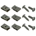 thumbnail image 1 of 50 Set 4.2x16mm U Clip Screw Assortment Car Clips Fasteners with Screws for Securing Wires and Cables Army Green, 1 of 7