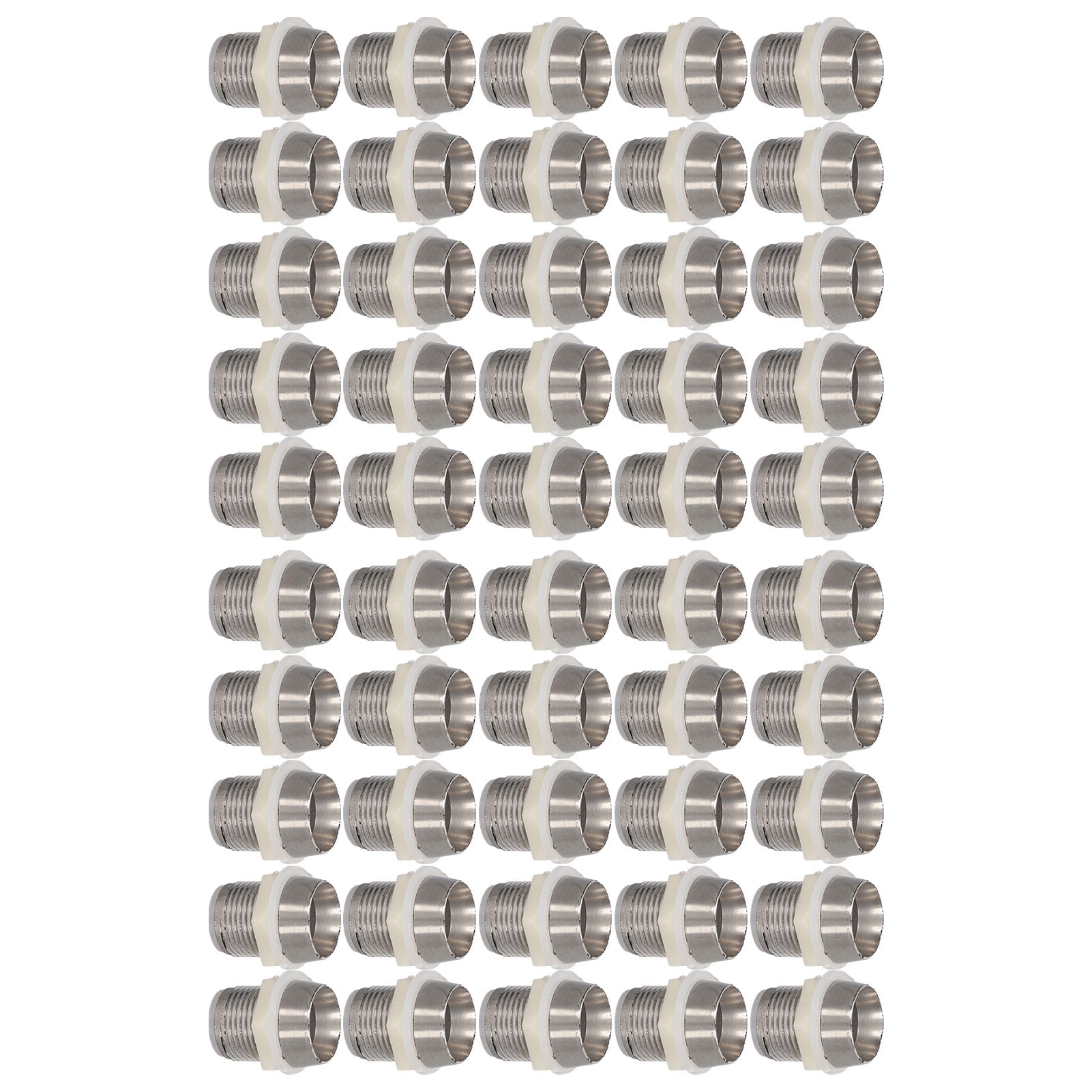 50 Set LED Holder 10mm Plated LED Holder Panel Mount LED Holder For