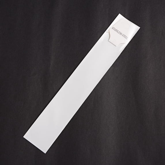 50 Set Rectangle Cellophane Bags Bags with Cardboard Display Cards Lipstick Packaging Bags for Lipstick Packaging Cookies Candy Gifts and Party Favors Bags 25x4.2cm
