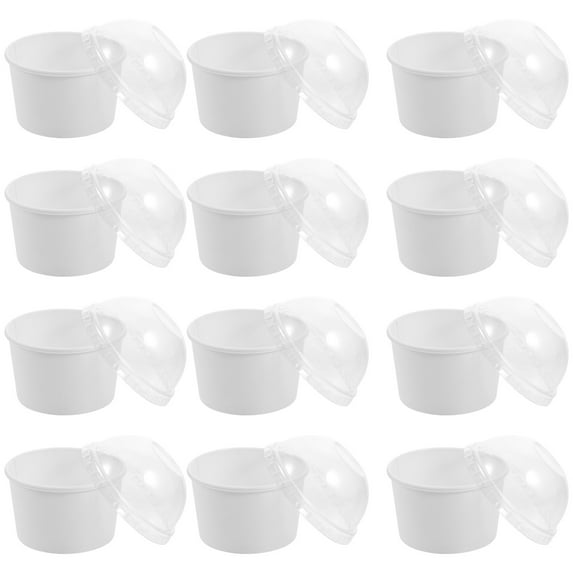 Raindrops Dessert Cups With Arch Shaped Lid 50 Sets