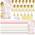 50 Sets Bridal Tea Party Gifts for Guest Mini Gold Coffee Spoons 4.4