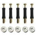 50 Sets Cam Lock Nuts and Cam Screws Furniture Connecting Cam Fitting