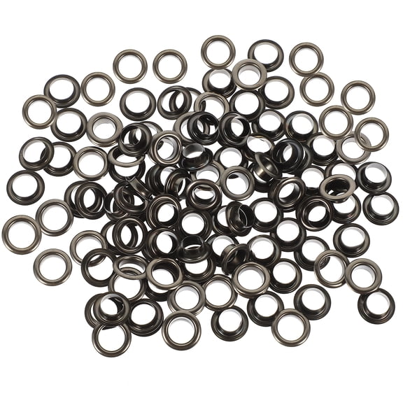 50 Sets Dreses Grommets and Eyelets Fabric Curtain Button Fastener Kit Air Bags