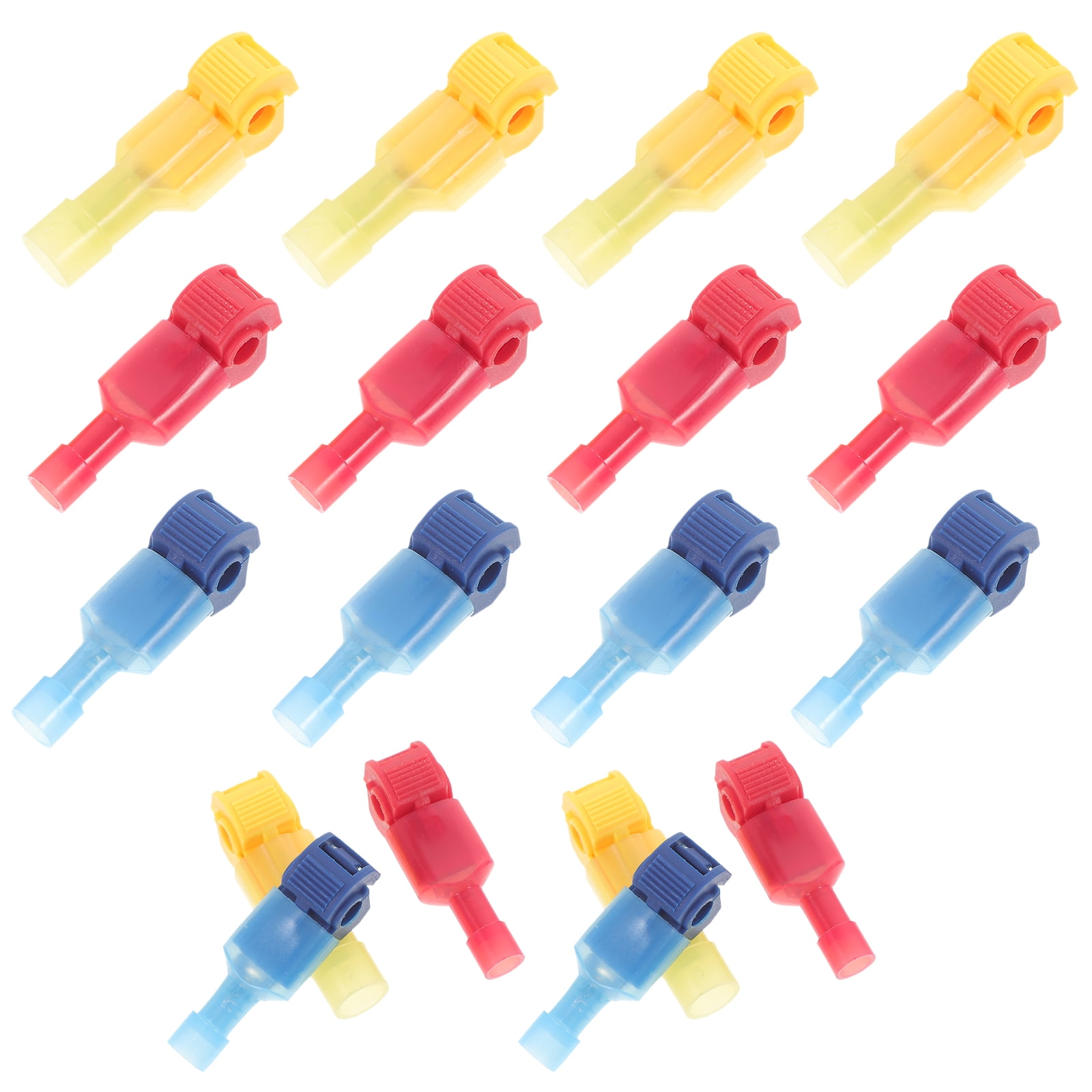 50 Sets Wire Terminal Kit Tap Connector The and Cable Connectors Splice ...
