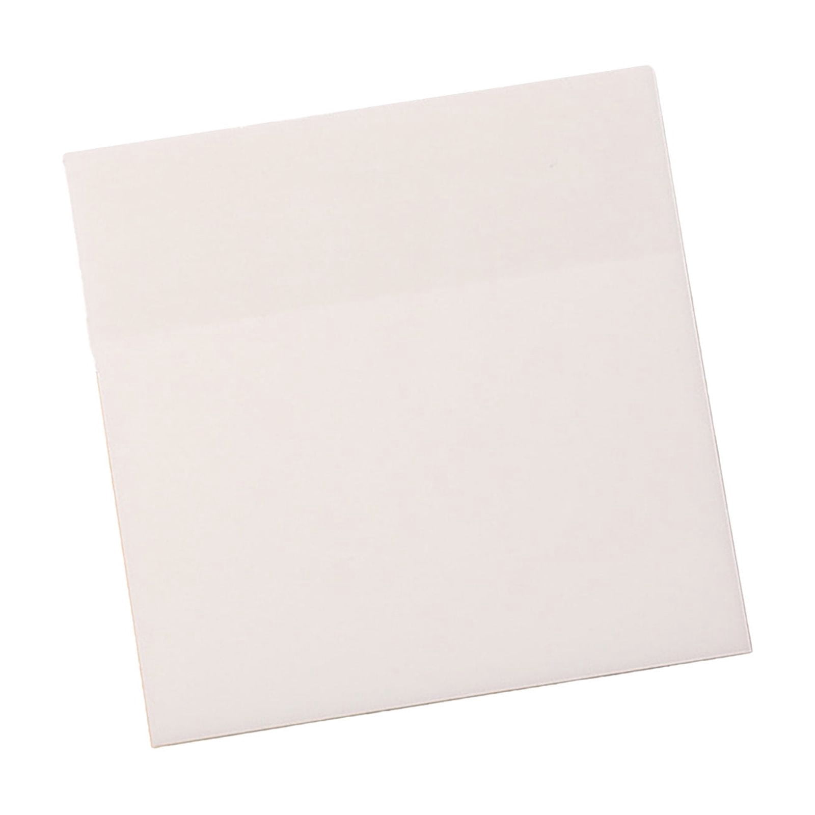50-Sheet Transparent Sticky Notes, Repositionable Note Paper, High ...