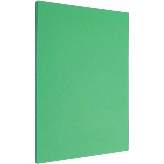 50 Sheets 8.3 x 11.7" Cardstock Paper Green Card Stock Scrapbooking Paper 65lb Thick Double Sided Business Card Printer Papers for Painting Party Certificates Invitations Greeting Cards Menus for DIY