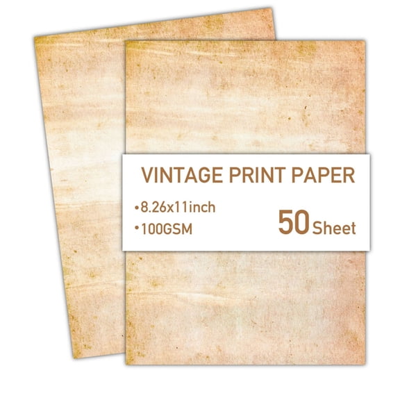 50 Sheets A 4 Letter Paper Writing Paper Double-Sided Printable Letter Paper Stationary Paper