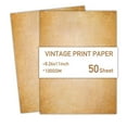 50 Sheets A 4 Letter Paper Writing Paper Double-Sided Printable Letter ...