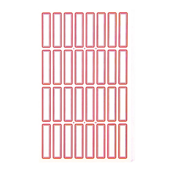 50 Sheets Adhesive Sticker Jams Label Household Labels Writeable Blanks Labels Sticker for Office
