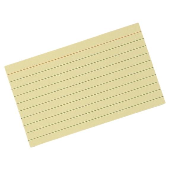 50 Sheets Colorful Notecards Study Card for Writing 3x5Inch Ruled Note Paper Colorful Indexcard for Office School