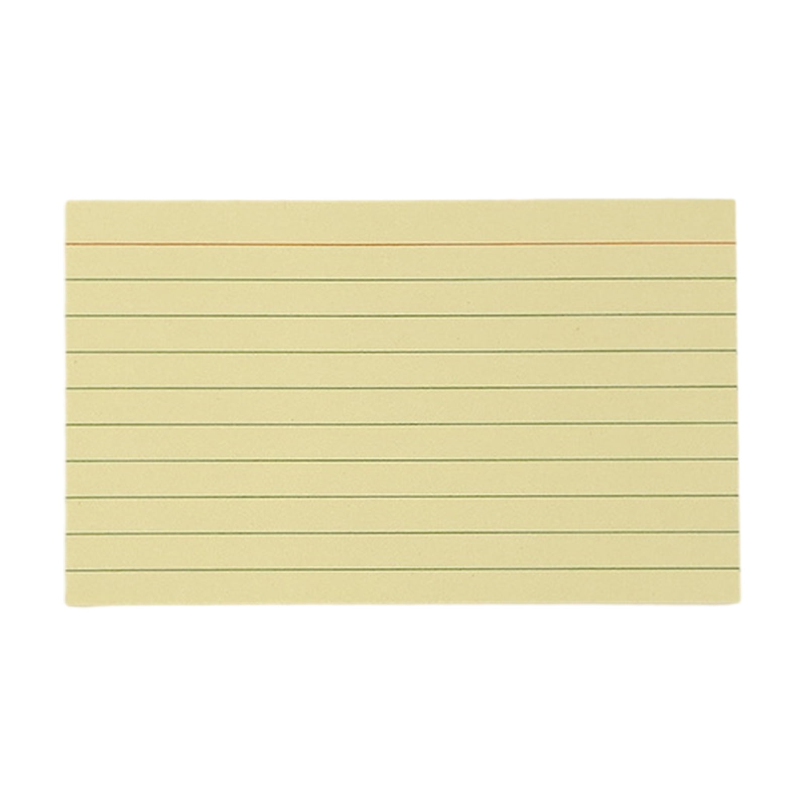 50 Sheets Colorful Notecards Study Card for Writing 3x5Inch Ruled Note ...