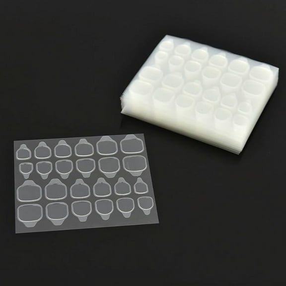 50 Sheets Double-Side Nail Glue-Stickers Waterproof Nails Adhesive Tabs DIY False Nail Tips for Press on Nail Sticky Tab