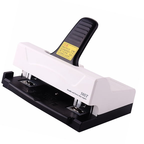 50 Sheets Effortless Stapler Double-Head Stapler Stapler Desk Stapler Paper Stapler Labor-Saving Stapler