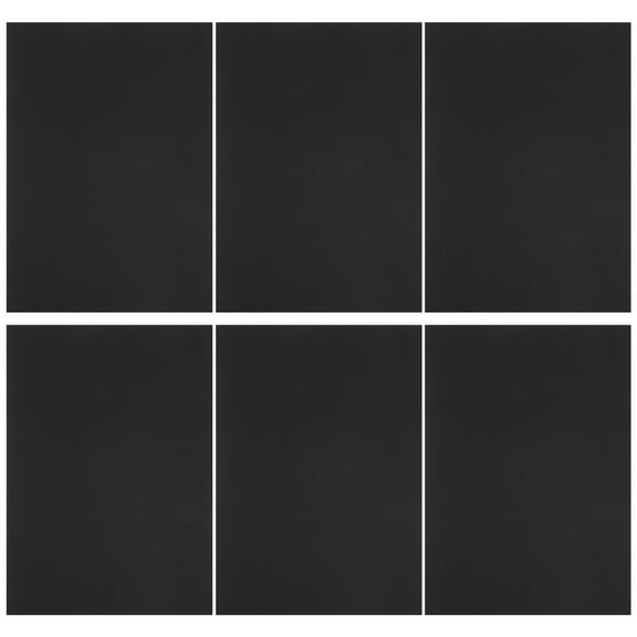 WASHWEPE Black Cardstock Thick Card Paper 50 Sheets 11.7x8.3x0.004in