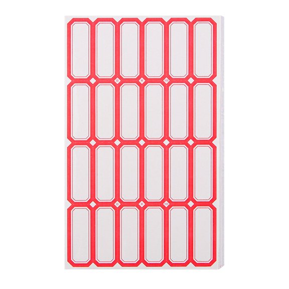 50 Sheets Multifunctional Labels Sticker Blank Labels Adhesive Sticker Jams Label for Boxes Classroom Home