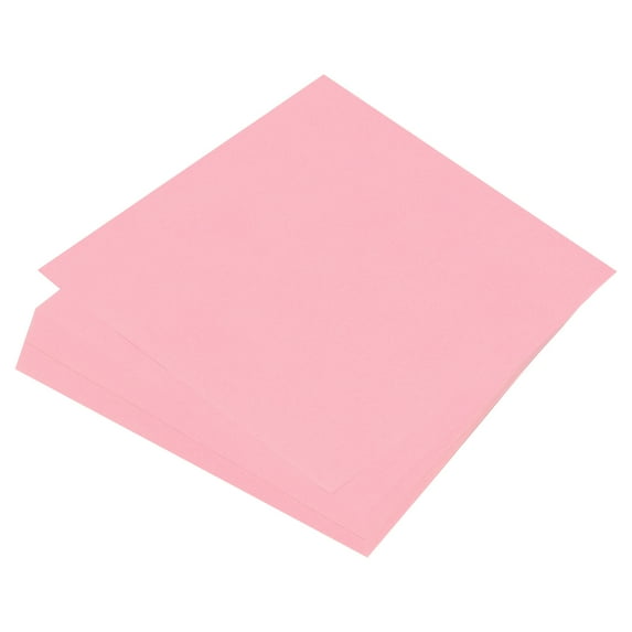 Uxcell Origami Paper Double Sided Sheet for Art Craft Project Beginner 50 Sheets Light Pink 8x8 inch