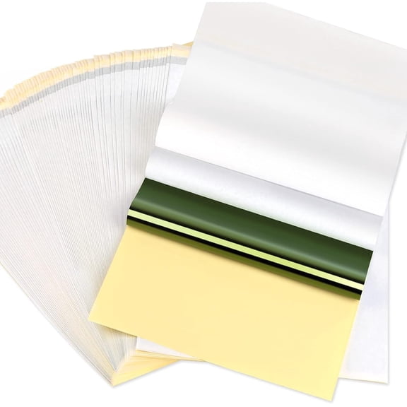 50 Sheets Tattoo Transfer Paper,  Tattoo Stencil Paper for Tattooing, Transfer Paper for Tattooing, A4 Size 8 1/4" x 11 3/4