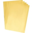 thumbnail image 1 of 50 Sheets Toner Reactive Foil 11.42x7.3in Rectangle Metallic Transfer Foil Paper Sheet Golden for DIY Making, 1 of 8