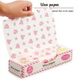thumbnail image 1 of 50 Sheets Wax Paper Greaseproof Paper Waterproof Food Wrapping Liners Tissue For Bread/Sandwich/Burger/Fries, 1 of 5