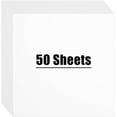 50 Sheets White Cardstock Paper, 12 x 12 Inch Craft Cardstock Paper 85