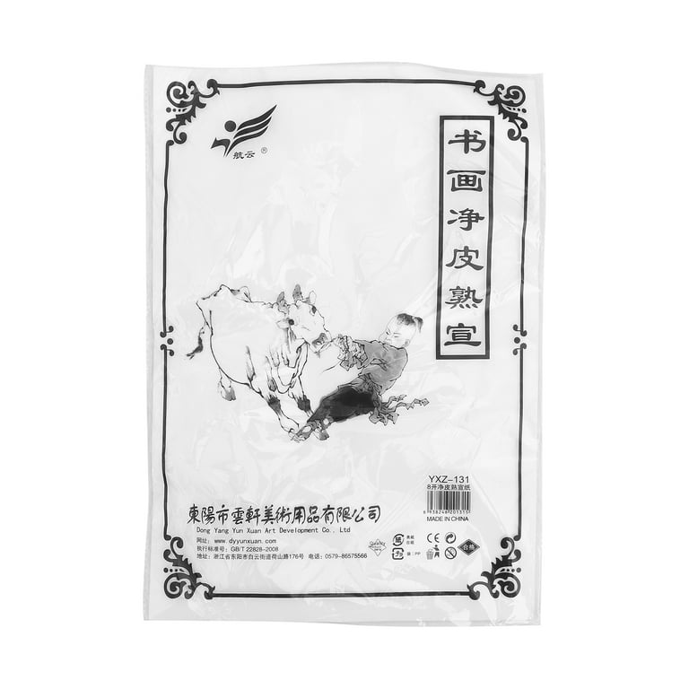 100 Sheets - Half-cooked Thick Xuan Paper - Xuan Paper For Chinese  Painting, Calligraphy, Gongbi Painting And Ink Painting, Suitable For  School Art Su