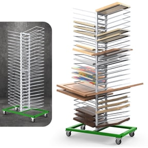 Paint Machine Storage Rack Painting Racks for Art Storage and Drying
