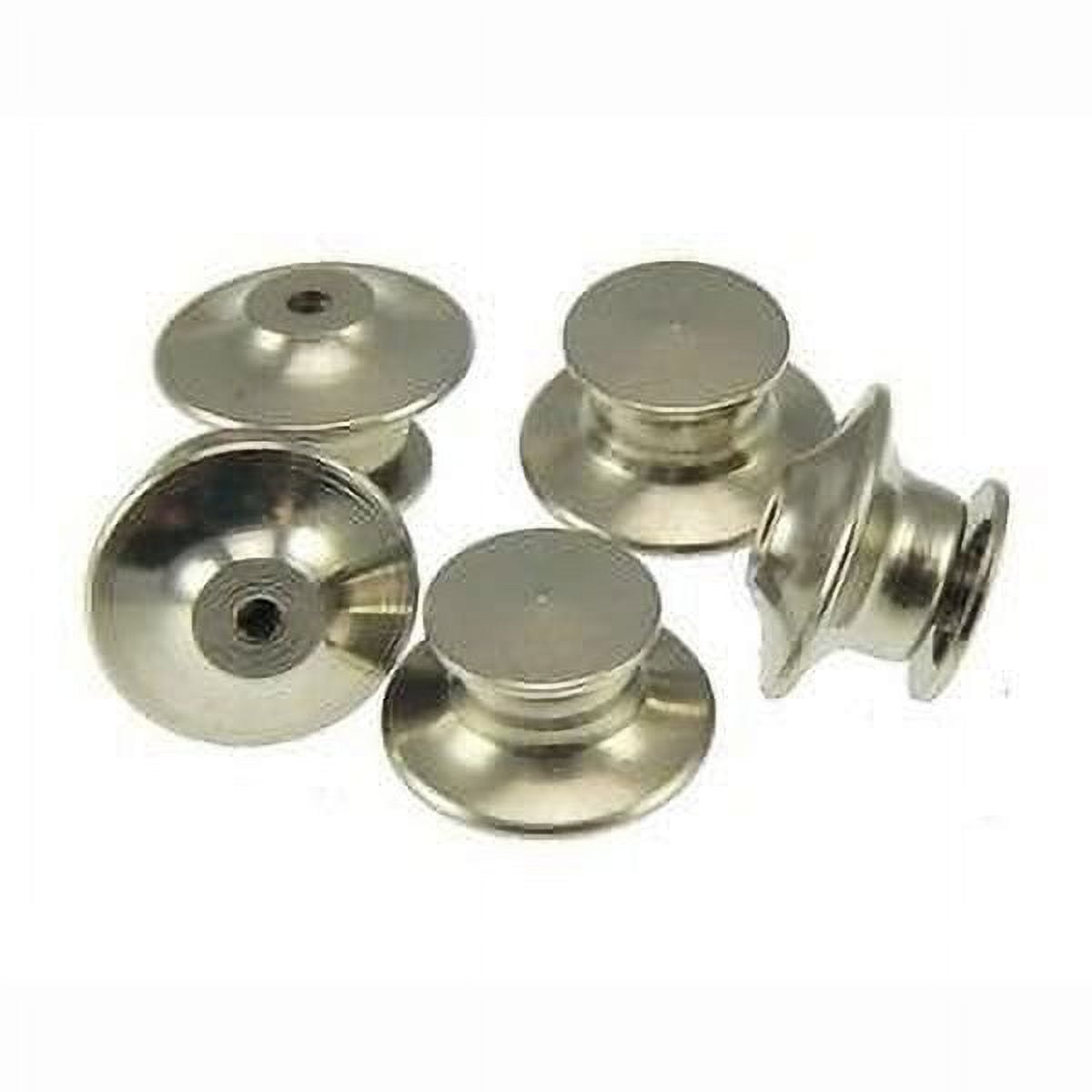 50 Silver Locking Pin Backs Tie Tacks Great for Keeping Your Pins Safe No Tools Required