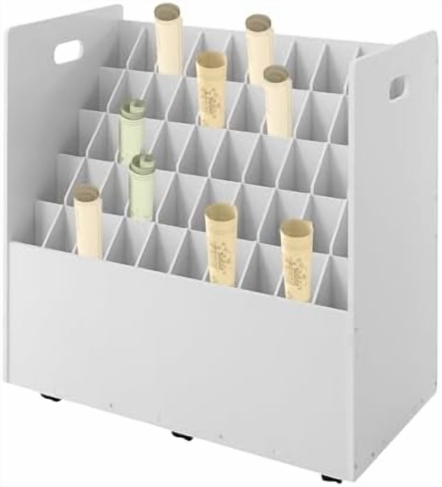 50 Slots Blueprint Storage Organizer Blueprint Holder, 66.14lbs Load ...