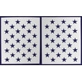 thumbnail image 1 of 50 Star Field Stencil 14 Mil 2 Pc-G-Spec -21"H x 29.64" W - Painting /Crafts/ Templates, 1 of 4