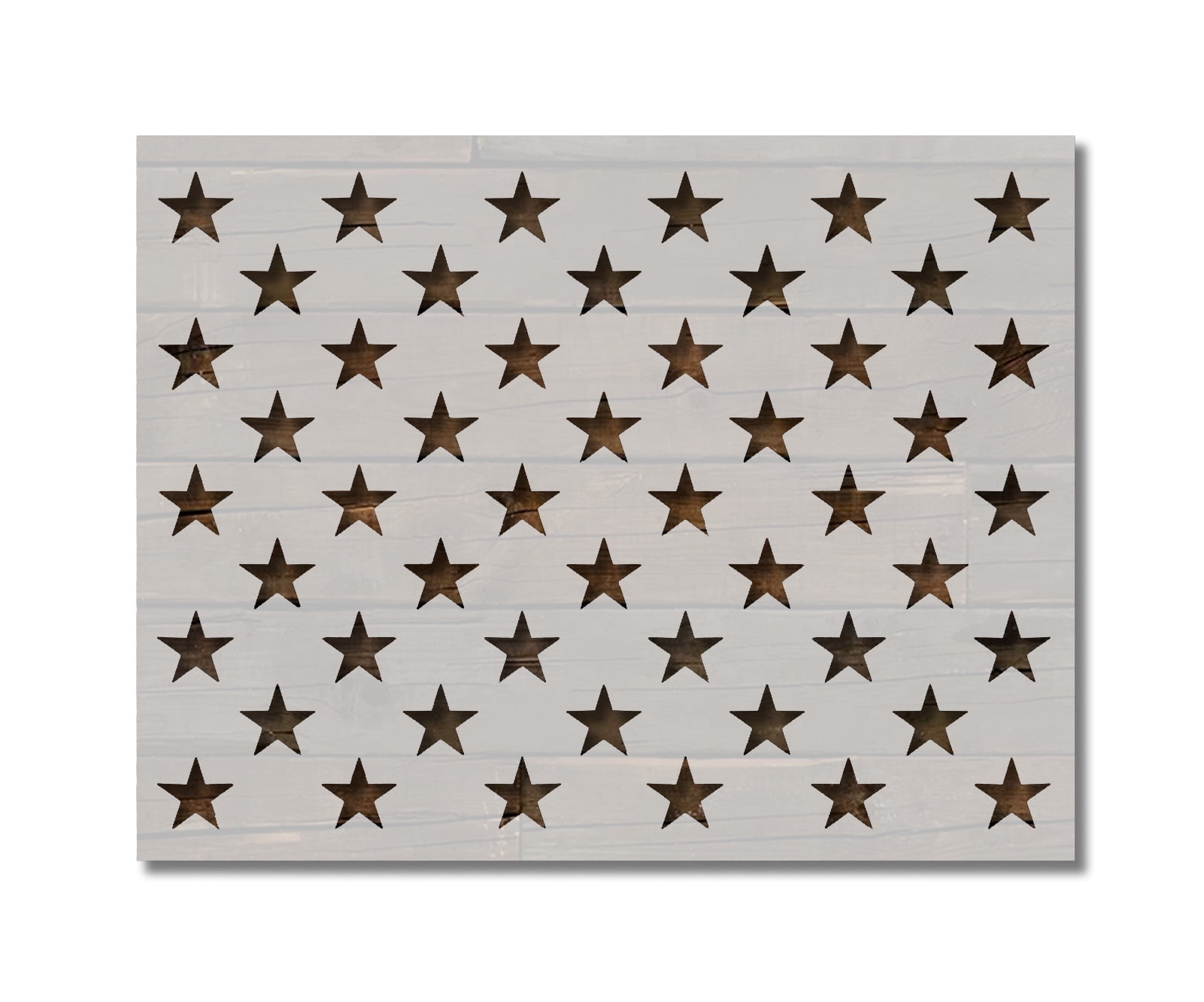 50 Stars Flag Union Star Pattern Stencil Template Reusable 8.5 x 11 for Painting on Walls, Wood, Etc. By Stencilville - Walmart.com 50-stars-flag-union-star-pattern-stencil-template-reusable-8-5-x-11-for-painting-on-walls-wood-etc-by-stencilville-walmart-com