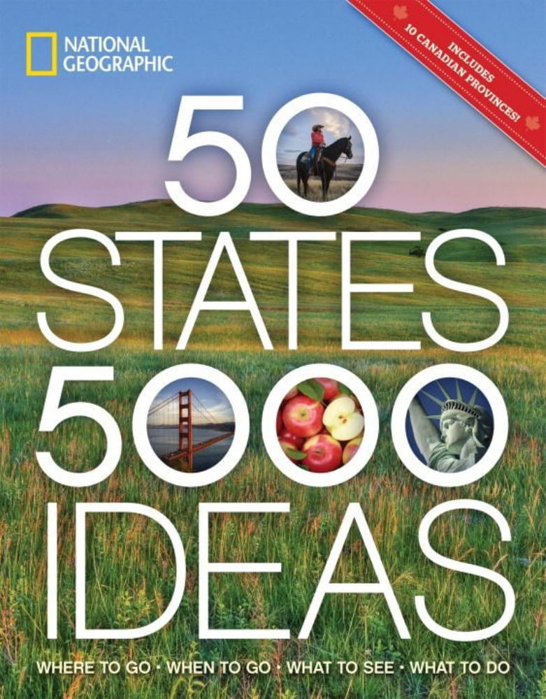 JOE YOGERST: 50 States, 5,000 Ideas: Where to Go, When to Go, What to See, What to Do (Paperback)