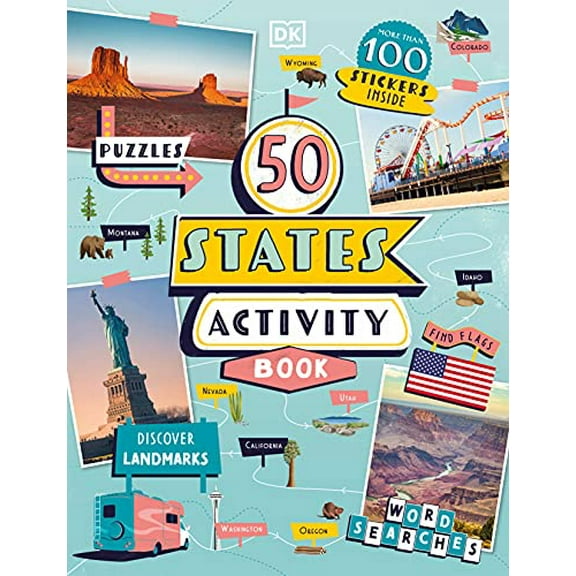 Pre-Owned 50 States Activity Book (Paperback) 0744038006 9780744038002