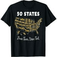 thumbnail image 1 of 50 States - Been There, Done That Souvenir For Men For Women T-Shirt, 1 of 3