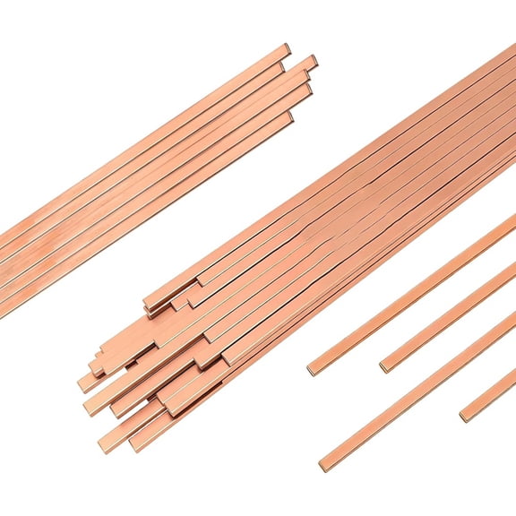 50 Sticks Brazing Rods 0.050"X1/8"X10" Industry Grade for HVAC Air Conditioning Refrigerators Cold Storage Equipment