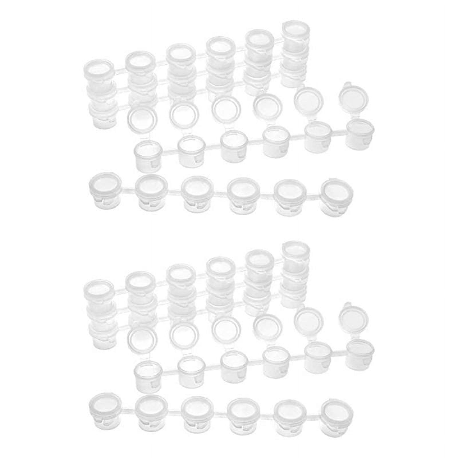 50 Strips Empty Paint Strips 150 Pots 3Ml Mini Paint Pot Pod Strips