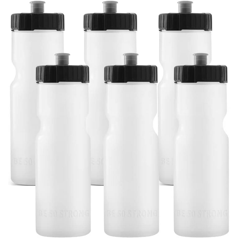 Kids Water Bottle, 22 Oz. BPA- Free Sports Squeeze Water Bottles with Pull  Top