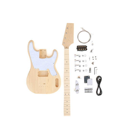 50 Style Build Your Own Bass Guitar Kit