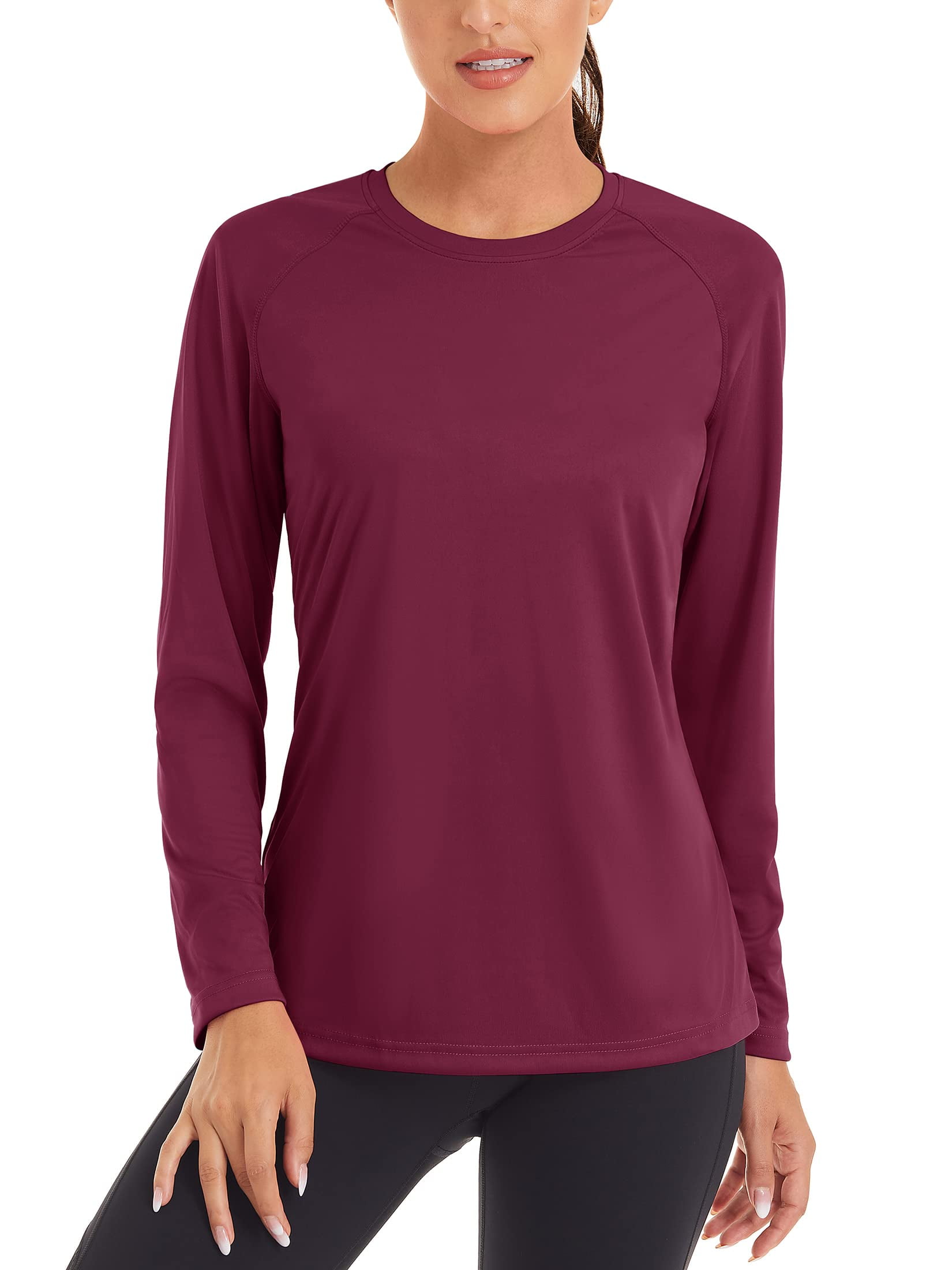 50+ Summer Quick Dry Tshirts Womens Performance Sun Block UV