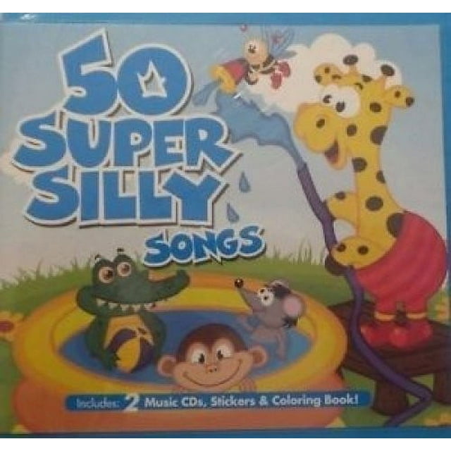 Various artists 50 super silly songs kids family cd walmart